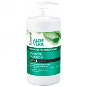 Dr Santé, szampon do włosów z aloesem, odbudowujący, 1000 ml - zdjęcie produktu