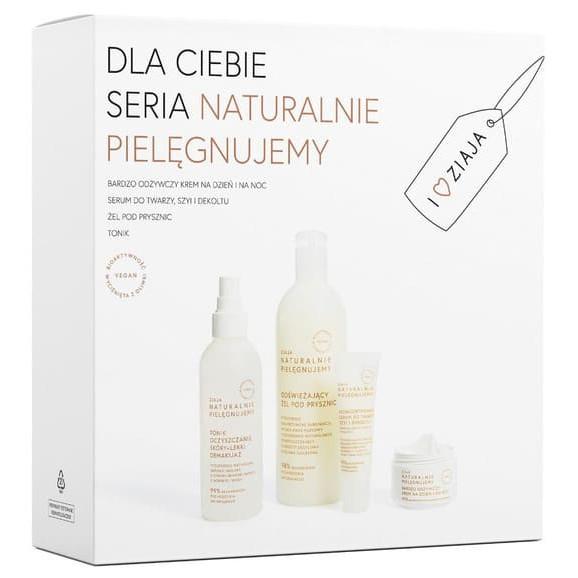 Ziaja Naturalnie Pielęgnujemy, zestaw prezentowy kosmetyków Ziaja Naturalnie Pielęgnujemy, zestaw prezentowy kosmetyków - zdjęcie produktu