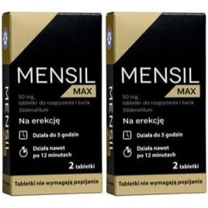 Mensil Max 50 mg, tabletki do rozgryzania i żucia, 2x 2 szt. - zdjęcie produktu