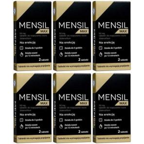 Mensil Max 50 mg, tabletki do rozgryzania i żucia, 6x 2 szt. - zdjęcie produktu