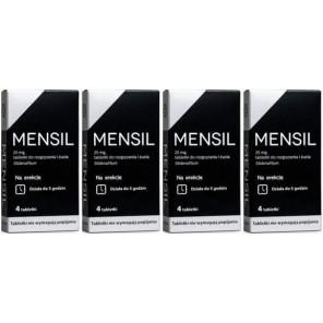 Mensil, 25 mg, tabletki do rozgryzania, żucia, 4x 4 szt. - zdjęcie produktu