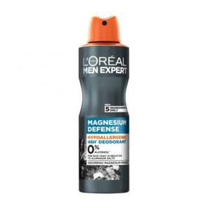 L’Oreal Paris, Men Expert Magnesium Defense, hipoalergiczny dezodorant, spray, 150 ml. - zdjęcie produktu