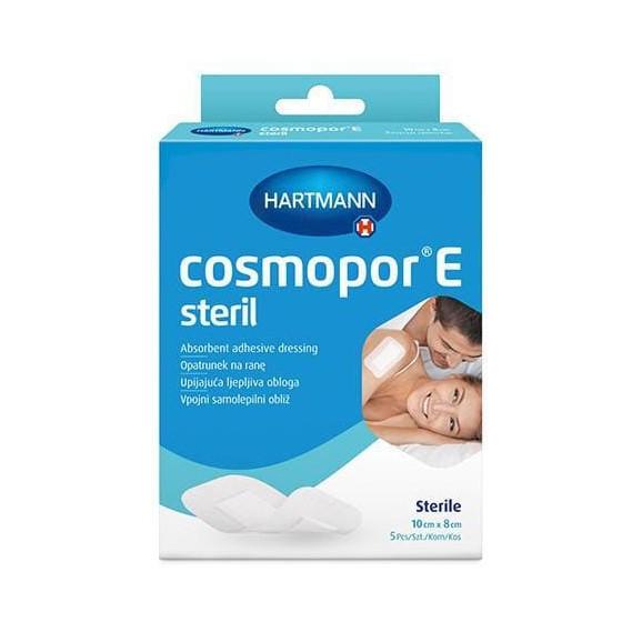 Cosmopor E, plastry opatrunkowe jałowe, 10x8 cm, 5 szt. Cosmopor E, plastry opatrunkowe jałowe, 10x8 cm, 5 szt. - zdjęcie produktu