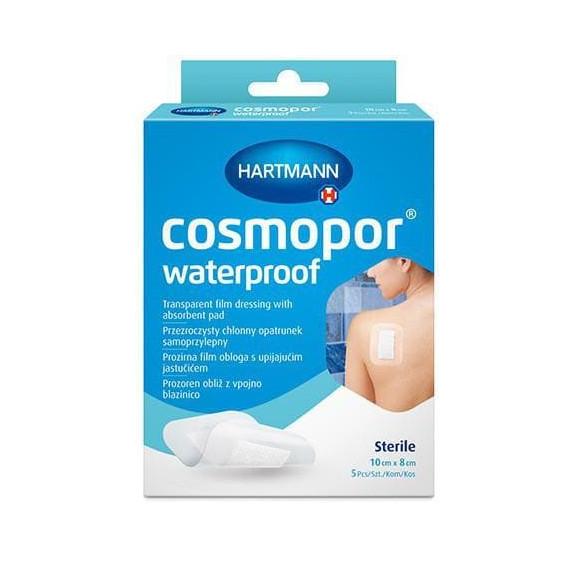 Cosmopor Waterproof, opatrunek jałowy, 10x8 cm, 5 szt. - zdjęcie produktu