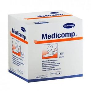 Kompres włókninowy jałowy Medicomp, 10x20 cm, 50 szt. - zdjęcie produktu