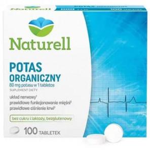 Naturell Potas Organiczny, tabletki, 100 szt. - zdjęcie produktu