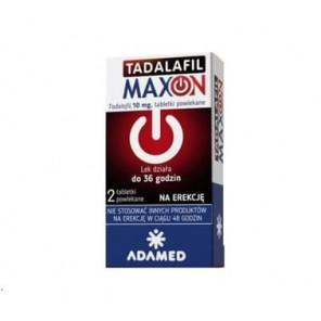 Tadalafil Maxon, 10 mg, tabletki, 2 szt.