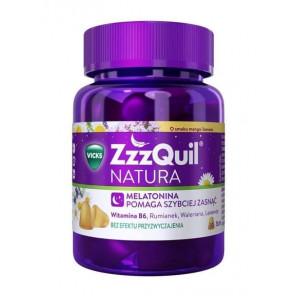 ZzzQuil Natura, żelki z melatoniną, mango-banan, 30 szt. - zdjęcie produktu