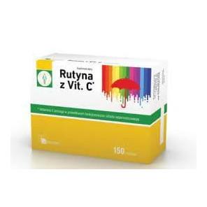 Rutyna, Vitamina C, tabletki, 150 szt. - zdjęcie produktu