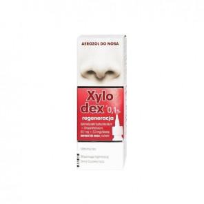 Xylodex 0,1%, regeneracja, aerozol do nosa, 10 ml - zdjęcie produktu