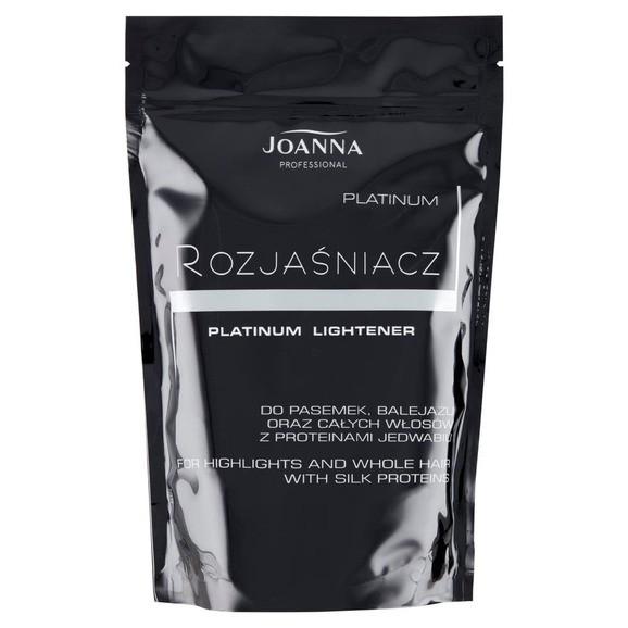 Joanna Professional Platinum Lightener, rozjaśniacz do włosów, saszetka, 450 g - zdjęcie produktu