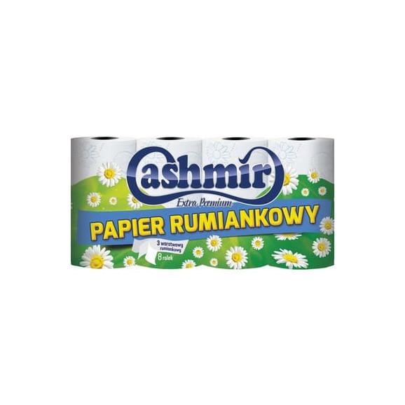 Cashmir Extra Premium, papier toaletowy rumiankowy 3-warstwowy, 8 szt. - zdjęcie produktu