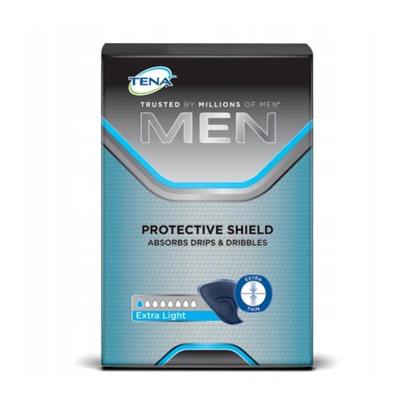 Tena Men Active Fit, wkładki anatomiczne, extra light, 14 szt. - zdjęcie produktu