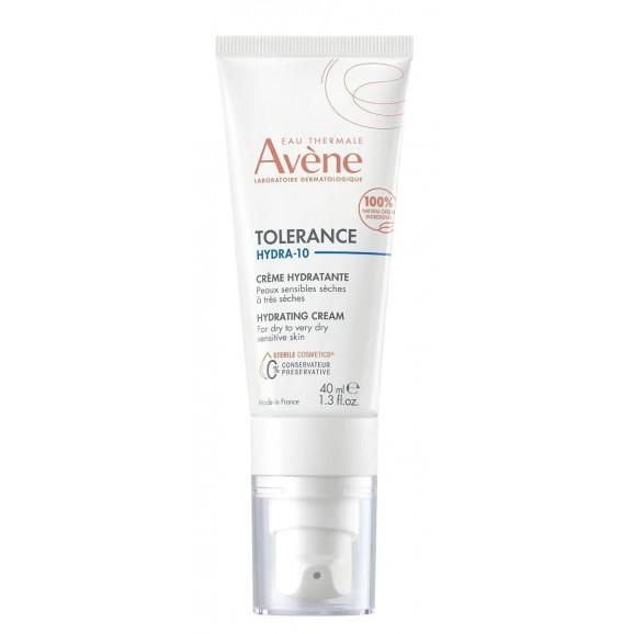 Avene Tolerance Hydra-10, nawilżający krem do twarzy, 40 ml - zdjęcie produktu