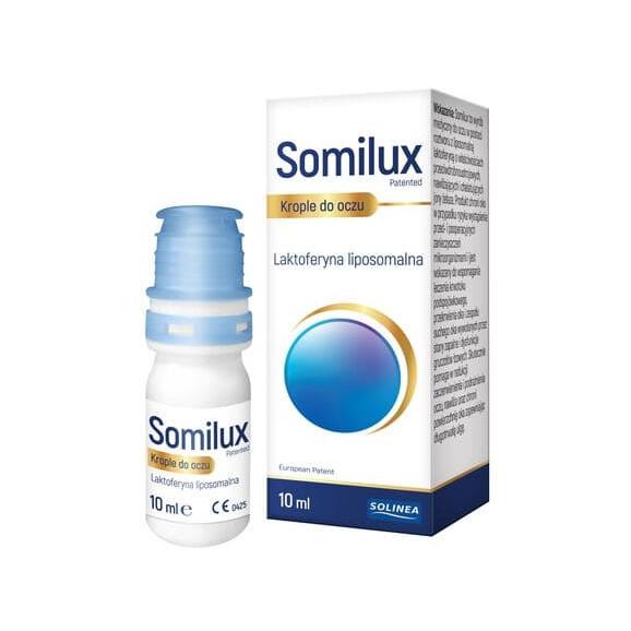 Somilux, krople do oczu, nawilżające, 10 ml - zdjęcie produktu