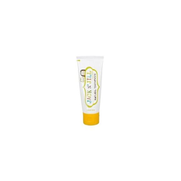 Jack N'Jill, naturalna pasta do zębów dla dzieci, banan, ksylitol, 50 g - zdjęcie produktu