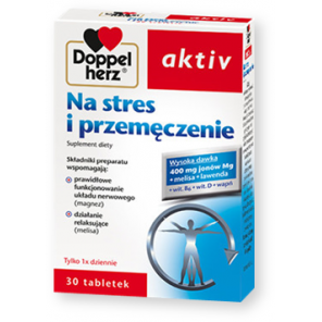 Doppelherz aktiv Na stres i przemęczenie, tabletki, 30 szt. - zdjęcie produktu