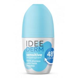 Idee Derm, antyperspirant SENSITIVE 48h, roll-on, 50 ml - zdjęcie produktu