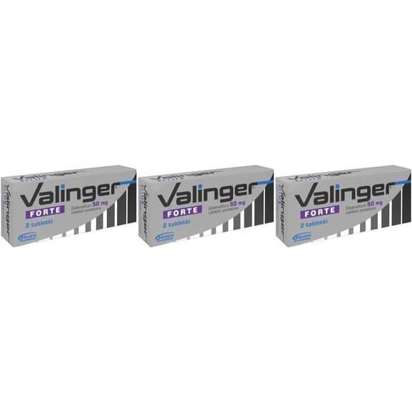 Valinger Forte, tabletki 50 mg, 3x 2 szt. - zdjęcie produktu