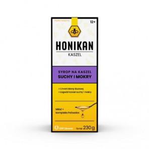 Honikan Kaszel, na kaszel suchy i mokry, syrop, 230 g - zdjęcie produktu