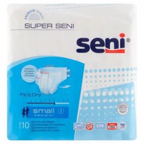 Super Seni, pieluchomajtki dla dorosłych, small, 10 szt. - zdjęcie produktu