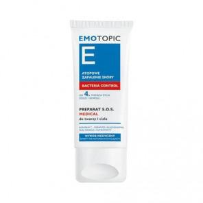 Emotopic Bacteria Control, preparat S.O.S. do twarzy i ciała, 30 ml - zdjęcie produktu