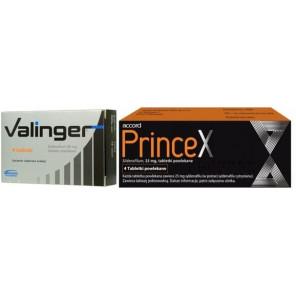 Zestaw Valinger 25 mg, 4 szt. + Princex 25 mg, 4 szt. - zdjęcie produktu