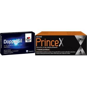 Zestaw DoppelSil 25 mg, 4 szt. + Princex 25 mg, 4 szt. - zdjęcie produktu