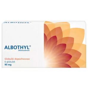 Albothyl, globulki dopochwowe, 6 szt. - zdjęcie produktu
