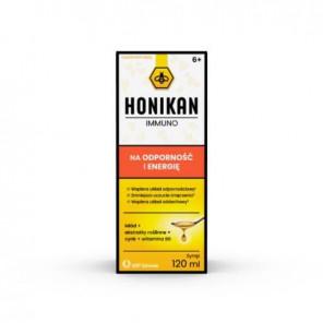 Honikan Immuno, na odporność i energię, syrop, 120 ml - zdjęcie produktu