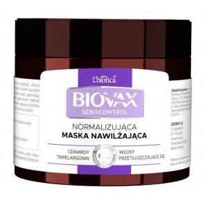 Biovax Sebocontrol, normalizująca maska nawilżająca, 250 ml - zdjęcie produktu