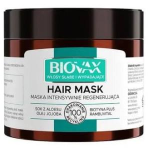 Biovax, maska intensywnie regenerująca, włosy słabe i wypadające, 250 ml - zdjęcie produktu