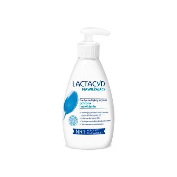 Lactacyd Nawilżający, emulsja do higieny intymnej 40+, 200 ml - zdjęcie produktu