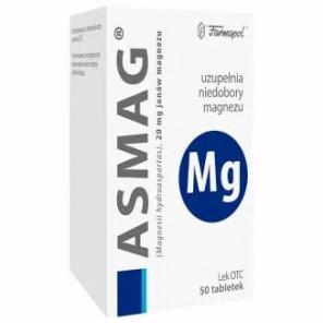 Asmag 20 mg, tabletki, 50 szt. - zdjęcie produktu