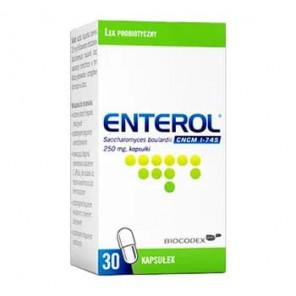 Enterol, 250 mg, kapsułki, 30 szt. - zdjęcie produktu