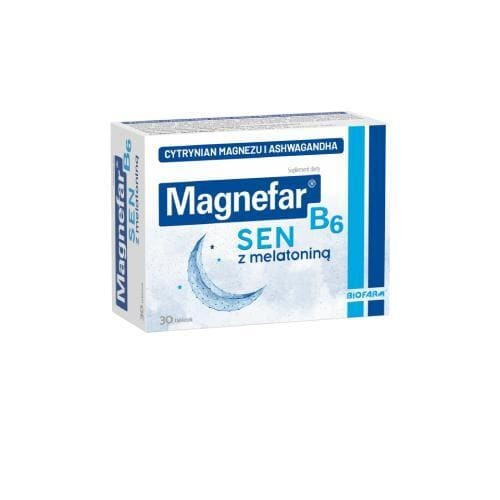 Magnefar B6 Sen, tabletki, 30 szt.