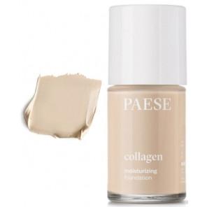 PAESE Collagen Moisturizing Foundation, kolagenowy podkład nawilżający, 301N LIGHT BEIGE, 30 ml - zdjęcie produktu