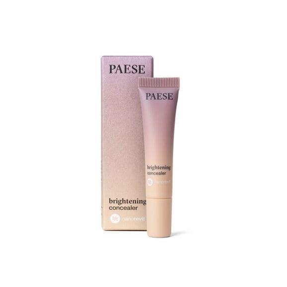 PAESE NANOREVIT Brightening Concealer korektor rozświetlający, 01 LIGHT BEIGE - zdjęcie produktu