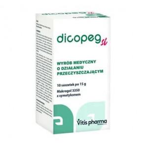 Dicopeg Si, proszek do sporządzania roztworu doustnego, 10 x 15 g - zdjęcie produktu