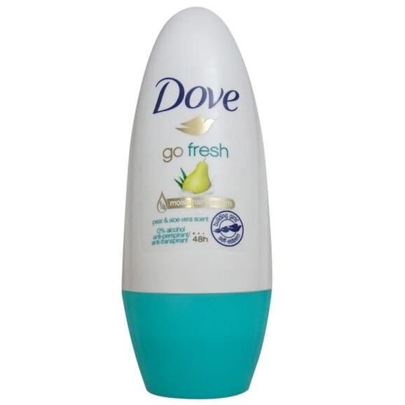 Dove Go Fresh Pear & Aloe Vera Scent, antyperspirant roll-on, 50 ml - zdjęcie produktu