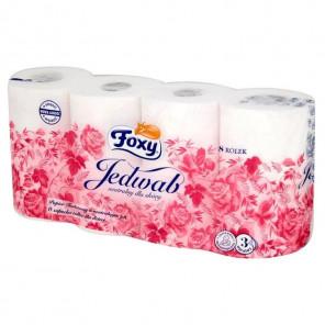 Foxy Jedwab, papier toaletowy, 8 szt. - zdjęcie produktu