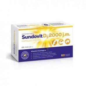Sundovit D3 2000, kapsułki, 60 szt. - zdjęcie produktu