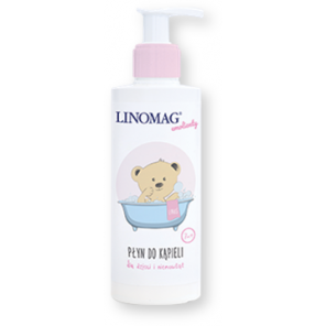 Linomag, płyn do kąpieli dla dzieci i niemowląt, 200 ml - zdjęcie produktu