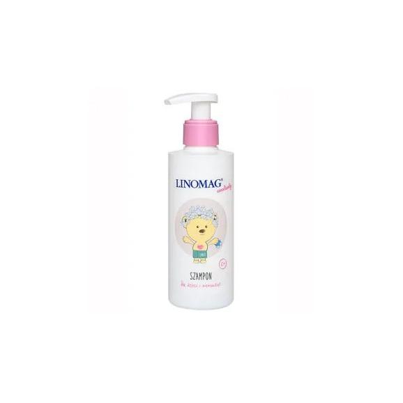 Linomag Emolienty, szampon dla dzieci i niemowląt od 1 dnia życia, 200 ml - zdjęcie produktu
