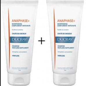 Ducray Anaphase+, szampon przeciw wypadaniu włosów, duopac, 2 x 200 ml - zdjęcie produktu