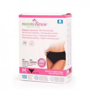 Masmi, majtki menstruacyjne z bawełny organicznej, rozmiar M, 1szt. - zdjęcie produktu
