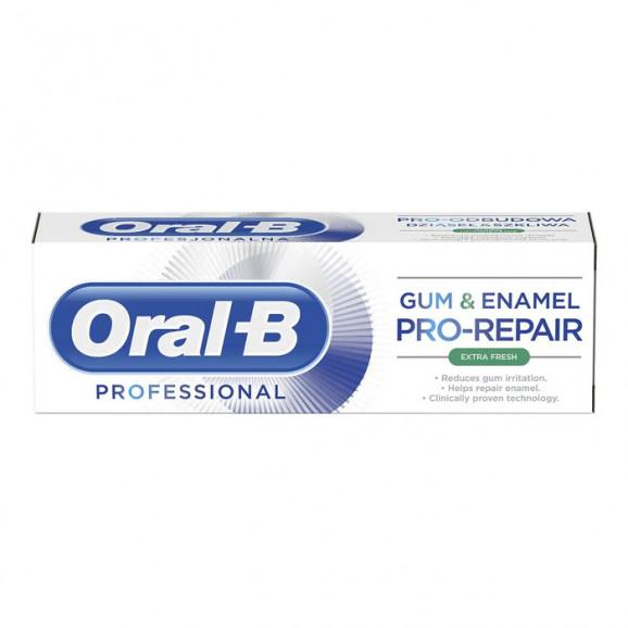 Oral-B Professional Gum & Enamel Pro-Repair Extra Fresh, pasta do zębów, 75 ml Oral-B Professional Gum & Enamel Pro-Repair Extra Fresh, pasta do zębów, 75 ml - zdjęcie produktu
