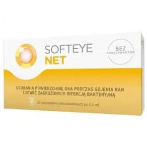 Softeye Net, żel do oczu, 20 pojemników jednodawkowych x 0,4 ml - zdjęcie produktu