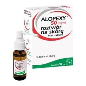 Alopexy 5 % (50 mg/ ml) roztwór do stosowania na skórę, 60 ml - zdjęcie produktu