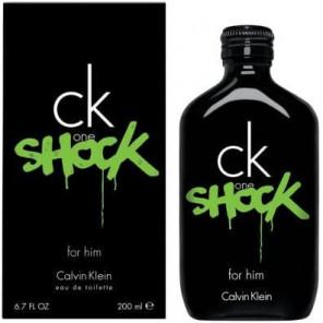 Calvin Klein CK One Shock for Him, woda toaletowa, spray, 200 ml - zdjęcie produktu